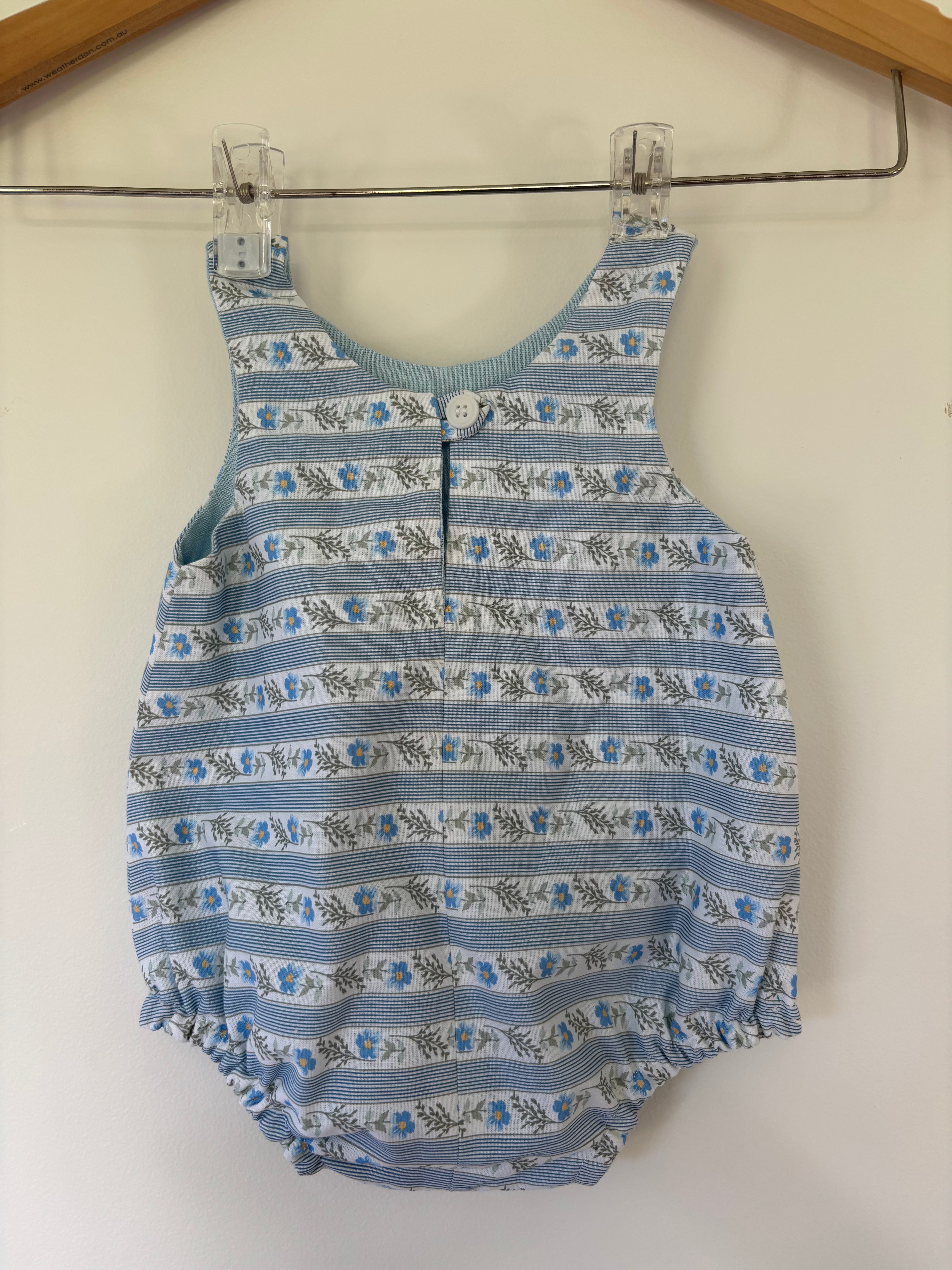 Blue Valma Romper